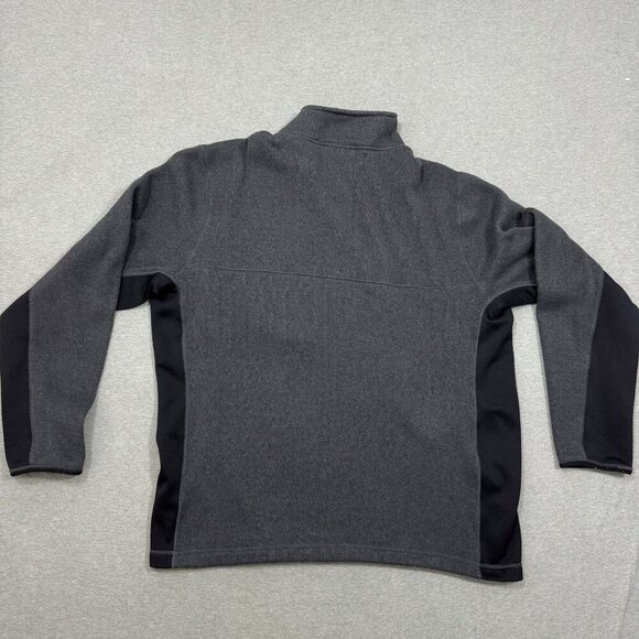 Nike ACG Sweatshirt Mens Large Gray 1/4 Zip Outdoor Hiking Pullover Fleece - Picture 6 of 7